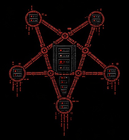 Pentagram network diagram